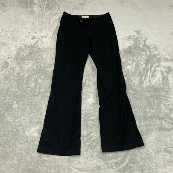 Banana Republic Jackson Fit Black Dress Pants Size 10 6481 - Picture 1 of 9
